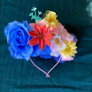 Spring/summer floral headband